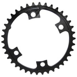 Anel De Corrente Compatible Shimano 105 Di2 110 Bcd 36t Black / Black