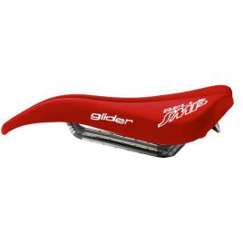 Carbon Saddle Glider 266 x 136 mm Red