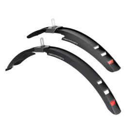 Conjunto Guarda-lamas Mississipi 24´´ 24 Inches Black / Red