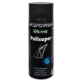 Espuma De Limpeza De Quadro De Bicicleta Pulisuper 400ml One Size Black