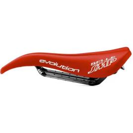 Carbon Saddle Evolution 266 x 129 mm Red