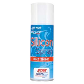 Spray De Silicona Brilho De Bicicleta 200ml One Size White / Blue