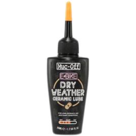 Muc Off Lubrificante Cerâmico Para Bicicletas Elétricas Para Clima Seco 50ml One Size Black