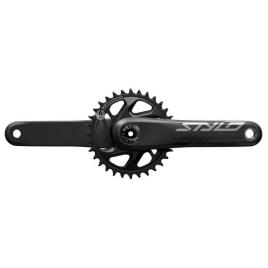 Pedaleira Stylo Carbon Eagle Dub Fat4 170 mm Black