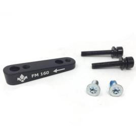 Adaptador Traseiro Flat Mount One Size Black