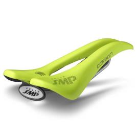 Carbon Saddle 263 x 129 mm Yellow Fluor