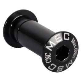 Alu Anodised Bolts For  Alube Bar Ends One Size Black