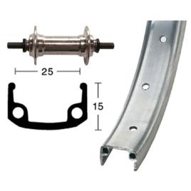 Winora Mtb Dianteiro Mtb Roda Dianteira 24 9 x 100 mm Matte Silver