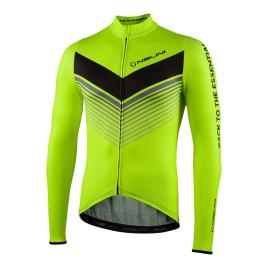 Nalini Jersey Manga Comprida Fit M Black Yellow