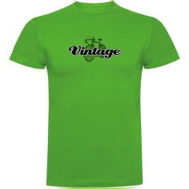 Camiseta De Manga Curta Vintage XL Green