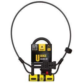 U-lock Com Suporte E Cable One Size Black / Yellow