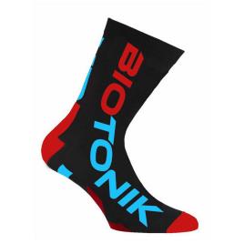 Biotonik Meias Com Fibra De Carbono Italia EU 39-42 Red / Sky