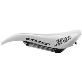 Carbon Saddle Evolution 266 x 129 mm White