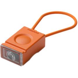 Luz Dianteira Block Led Usb One Size Orange