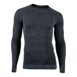 Camada De Base Fusyon Cashmere S-M Grey Rock / Black