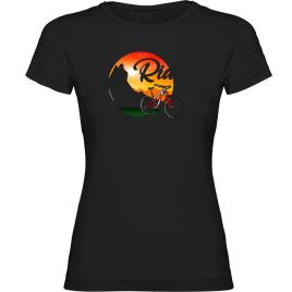 Camiseta De Manga Curta Ride L Black