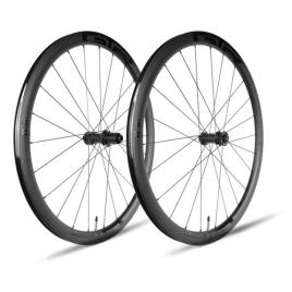 Par Rodas Estrada Rr38 Carbon 11s Cl Disc Tubeless 12 x 100 / 12 x 142 mm Black