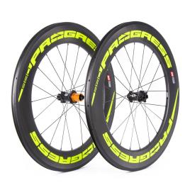 Par Rodas Estrada Space Tubular 9 x 100 / 9 x 130 mm Yellow Fluo