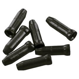 Var Cable End Caps Aluminium 200 Units One Size Black