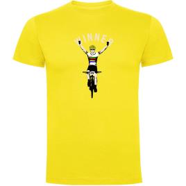 Camiseta Manga Curta Winner L Yellow