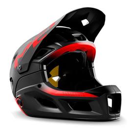 Capacete Downhill Parachute Mcr Mips L Black / Red Matte