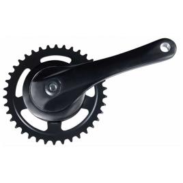 Pedaleira Rock 170 mm Black