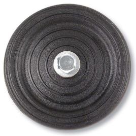 Nylon Wheel Complete One Size Black