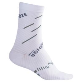 Meias Active Compression Coolmax EU 43-47 White / Grey
