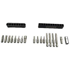 Pedro´s Torque Bit Set Ii One Size Black / Steel