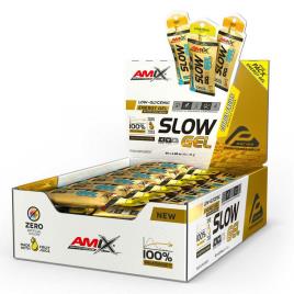 Devagar 45g 40 Unidades Citrino Misturar Energia Géis Caixa One Size Yellow