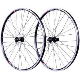 Velox Roda Diantera Mtb Mach1 Combo Miche Magnum 27.5´´ 9 x 100 mm Black / Silver