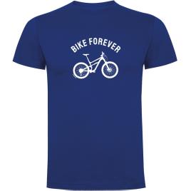 Camiseta De Manga Curta Bike Forever S Royal Blue