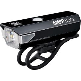 Cateye Luz Dianteira Ampp100 100 Lumens Black