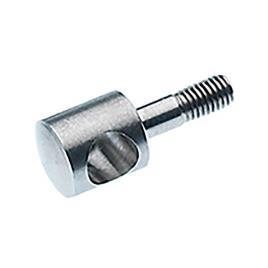 Clamp Bolt Without Inner Threads For Racks M5 x 16 mm Silver