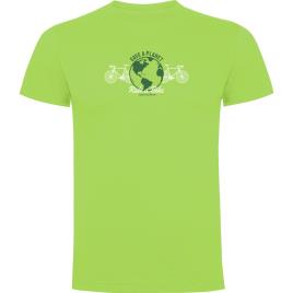 Camiseta De Manga Curta Save A Planet 3XL Light Green