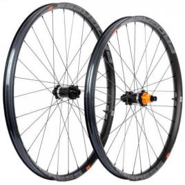 Par Rodas Mtb Mt Plus Mullet Boost 2021 29´´ Disc 15 x 110 / 12 x 148 mm Black