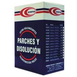 Patches Red-00 200 Unidades One Size Blue