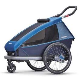 Croozer Atrelado Kid Plus Max 35 kg Ocean Blue