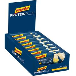 Powerbar Proteína Plus 30% 55g 15 Unidades Limão E Bolo De Queijo Energia Barras Caixa One Size Blue