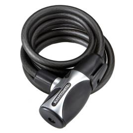 Kryptonite Cadeado Cabo Kryptoflex 1018 10 mm x 180 cm Black
