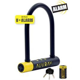 U-lock Alarm 209 x 88 mm Black / Yellow