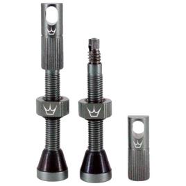 Válvulas Tubeless Peaty´s 60 mm Silver