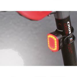 Luz Traseira Orion 50 Lumens Black / Red