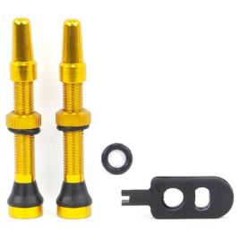Gurpil Alumínio Tubeless 2 Unidades 40 mm Yellow