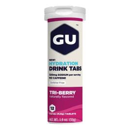 Gu Hidratação 8 Tri Tri Berry Tablets Box One Size Lila