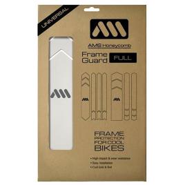 Autocolantes Completos Frame Guard Honeycomb One Size Clear Silver