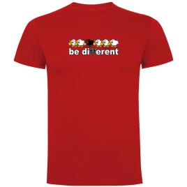 Camiseta De Manga Curta Be Different Bike 3XL Red