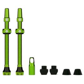 Muc Off Kit De Válvulas Tubeless Presta 80 Mm One Size Green