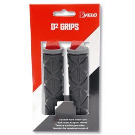 Punhos De Guiador D2 L 130 / 130 mm Black / Grey