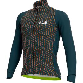 Jersey Manga Comprida Green Bolt XL Grey / Fluor Orange